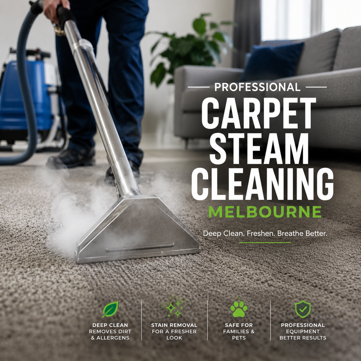 carpet steam cleaning