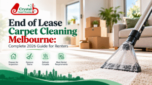 End of lease carpet cleaning Melbourne before rental inspection